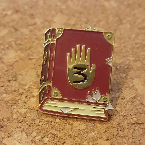 Journal 3 Enamel Pin RESTOCKED