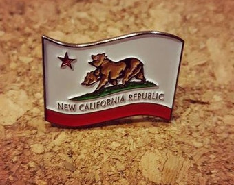 Fallout NCR Flag Enamel Pin RESTOCKED