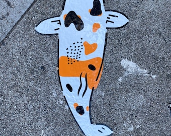 Life Size Koi Decal #2