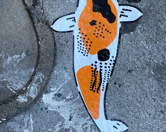 Life Size Koi Decal #4