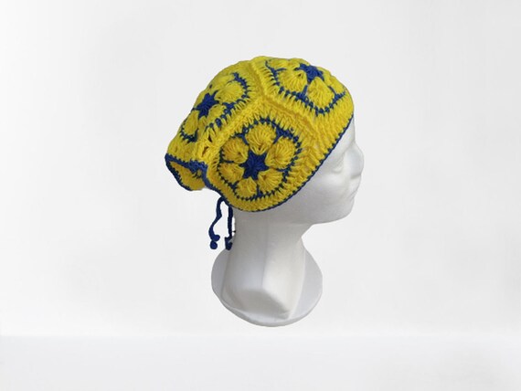 Crochet Bandana, Granny Square Bandana, Multi Color Headband, Summer Accessories, Hair Accessories, Women Accessories, Hippie Headband