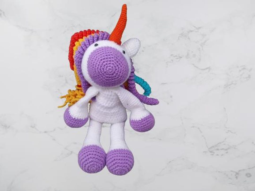 Himalayan Blooms Crochet Unicorn toy