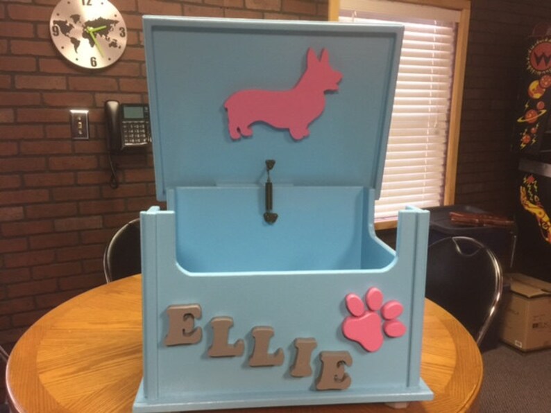 Dog Toy Box Custom-made 20x15x15 | Etsy