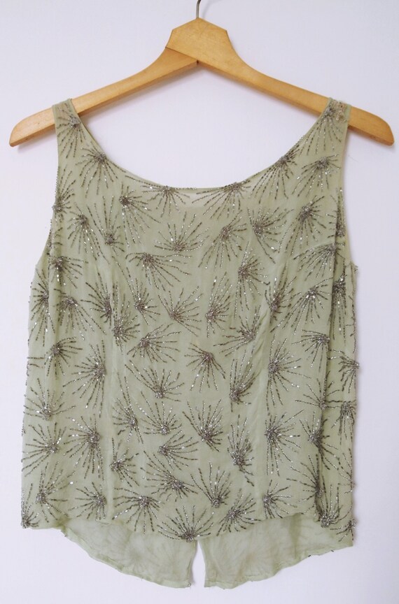 1920s beaded top