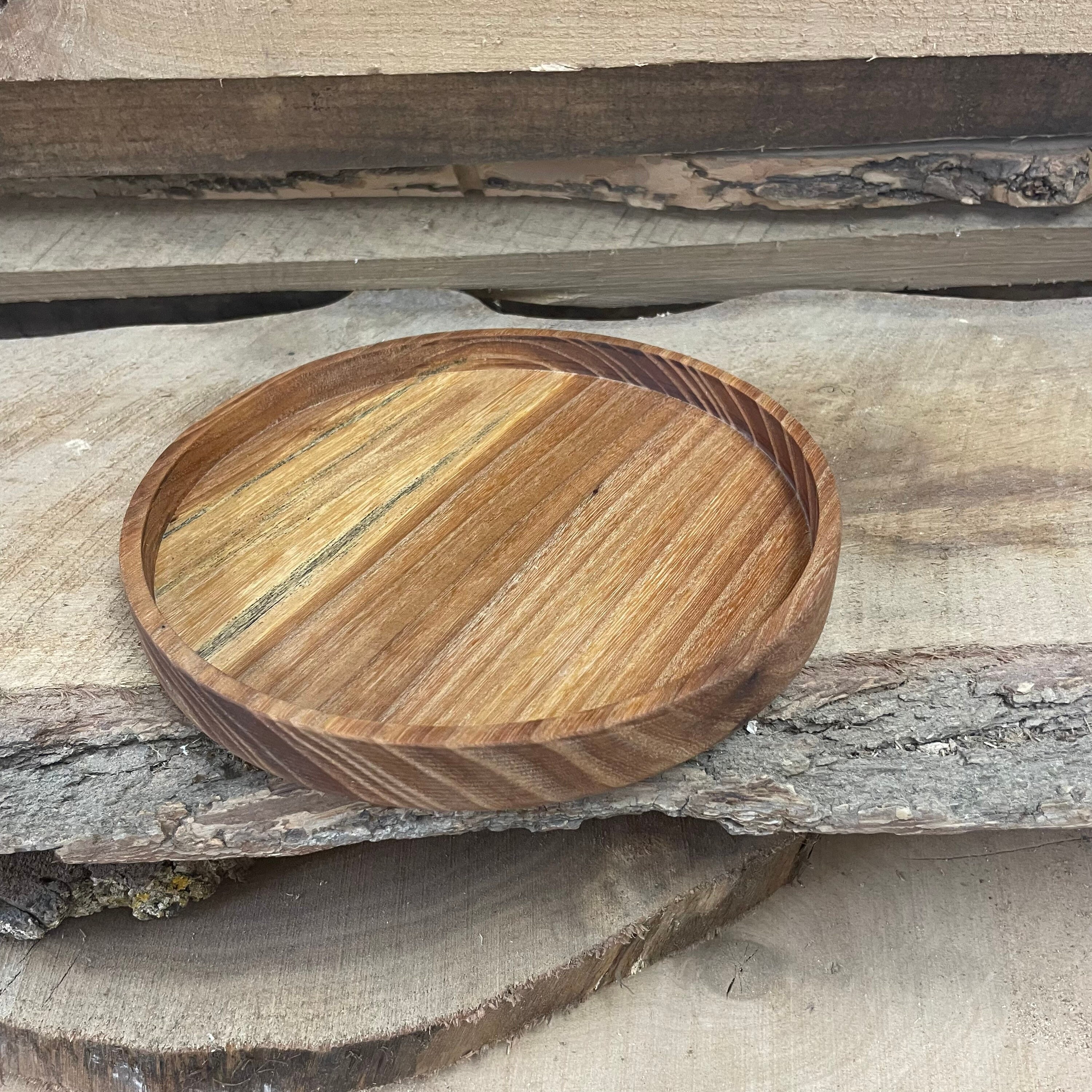 Shallow Elm Serving Bowl - Thumbnail 3