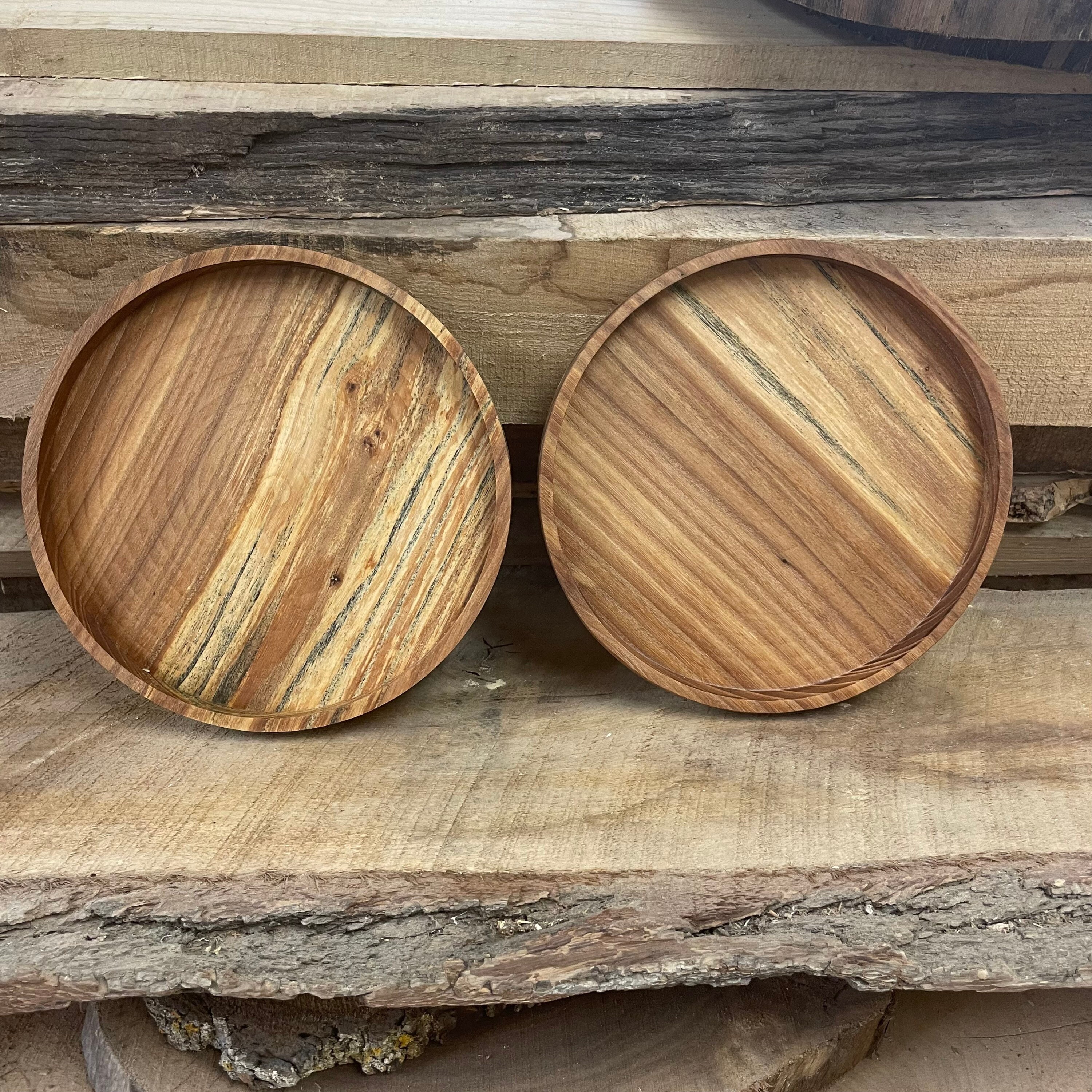 Shallow Elm Serving Bowl - Thumbnail 7