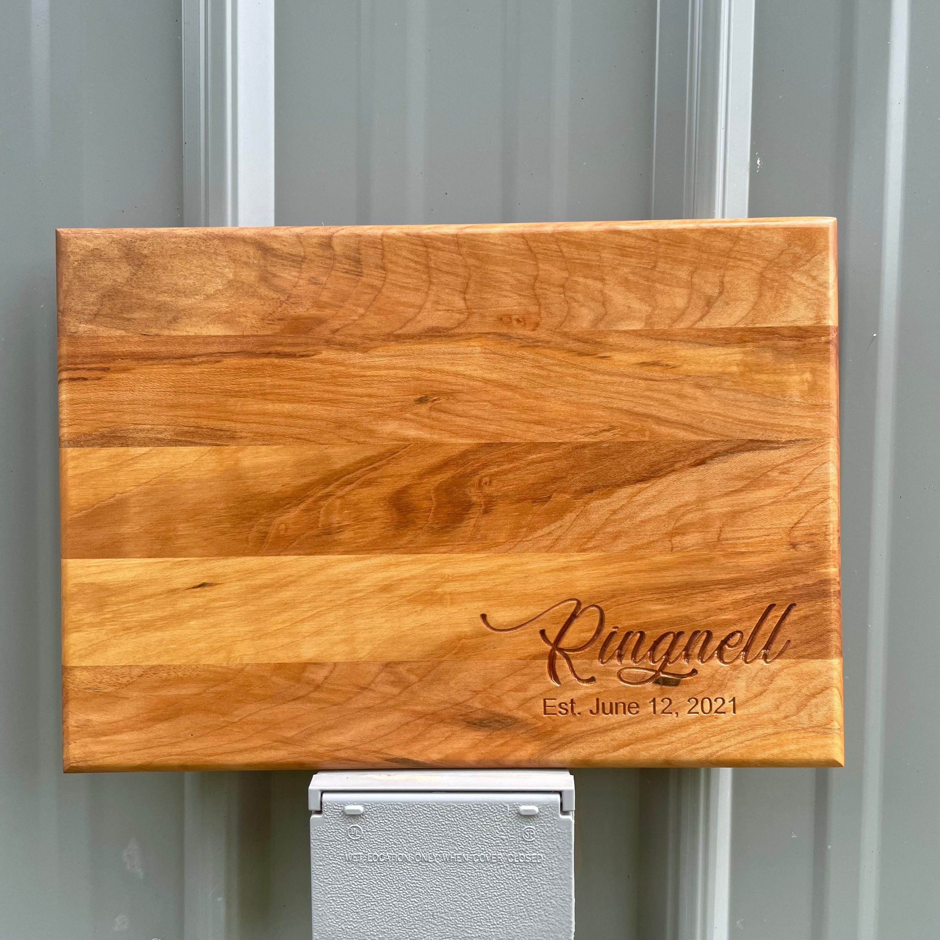 Custom Engraved Cutting Board