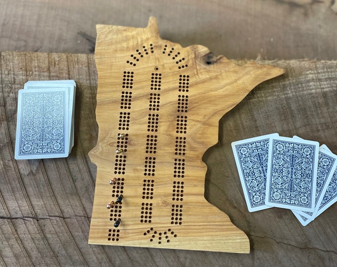 MN Cribbage Board