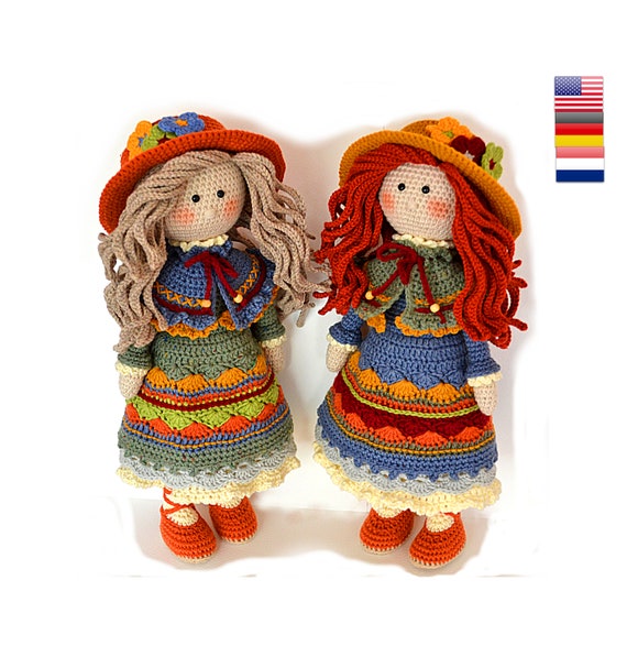 crochet doll pattern pdf