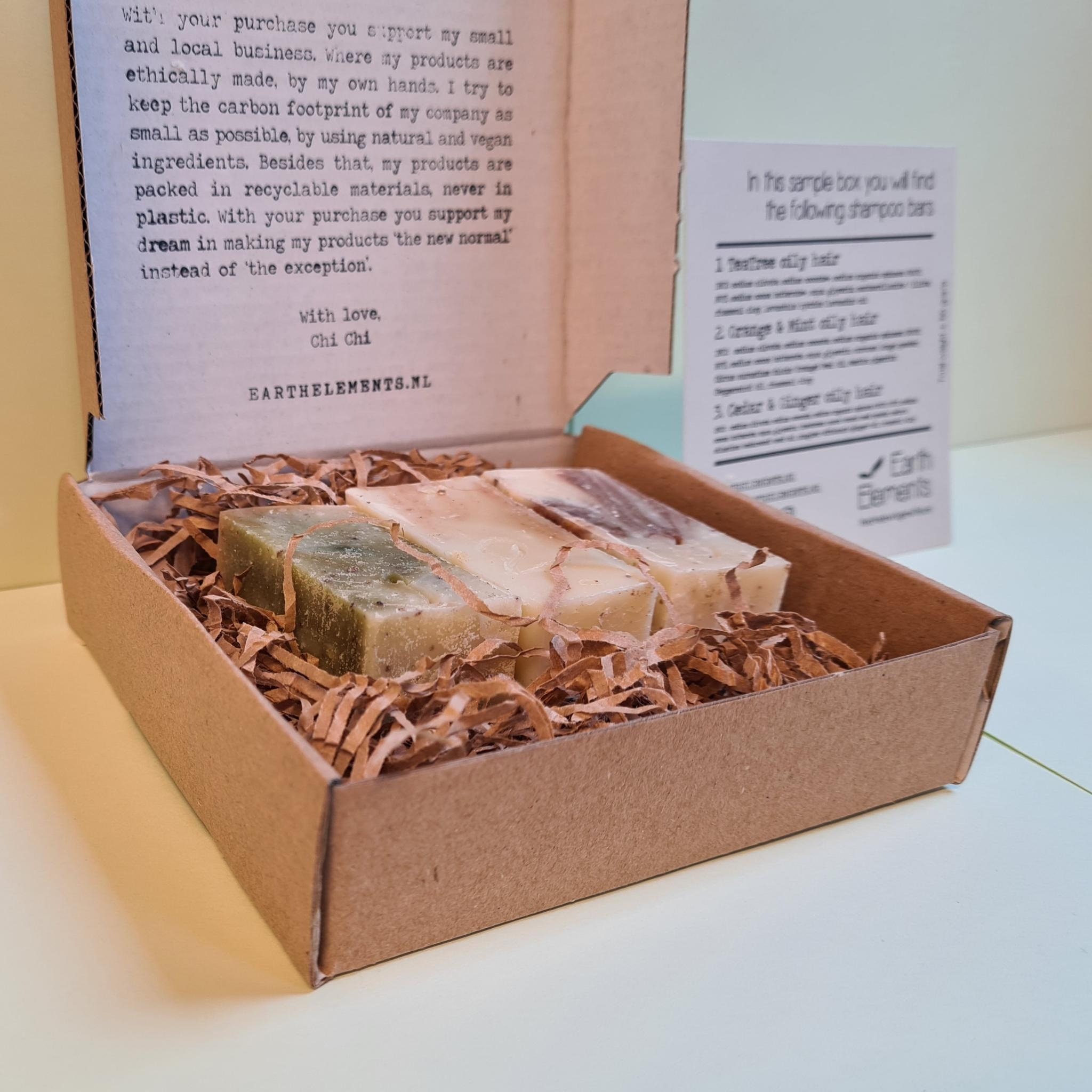 Zero-cost sample boxes