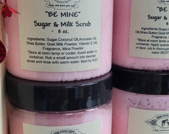 Goat Milk Sugar Scrub 8 oz