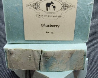 SALE!!! Blueberry Goat Milk Soap (4+oz) SALE!!!