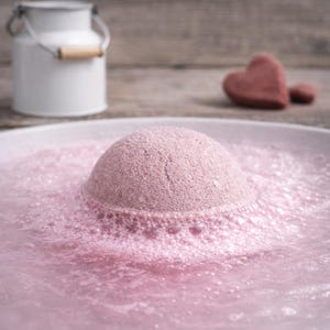 Love Bomb! Bath Bombs 5 pack 16 oz bag with mystery sticker pack inside for sensitive skin