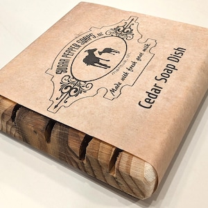 Cedar Soap Dish