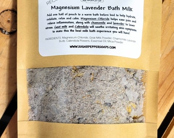 Magnesium Lavender Bath Milk