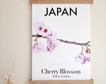 Cherry Blossom Tree Print / Flowers Art Poster / Flowers Art Print / Nature Print / Japan Print / Floral Poster / Japan Poster / Blossom Art