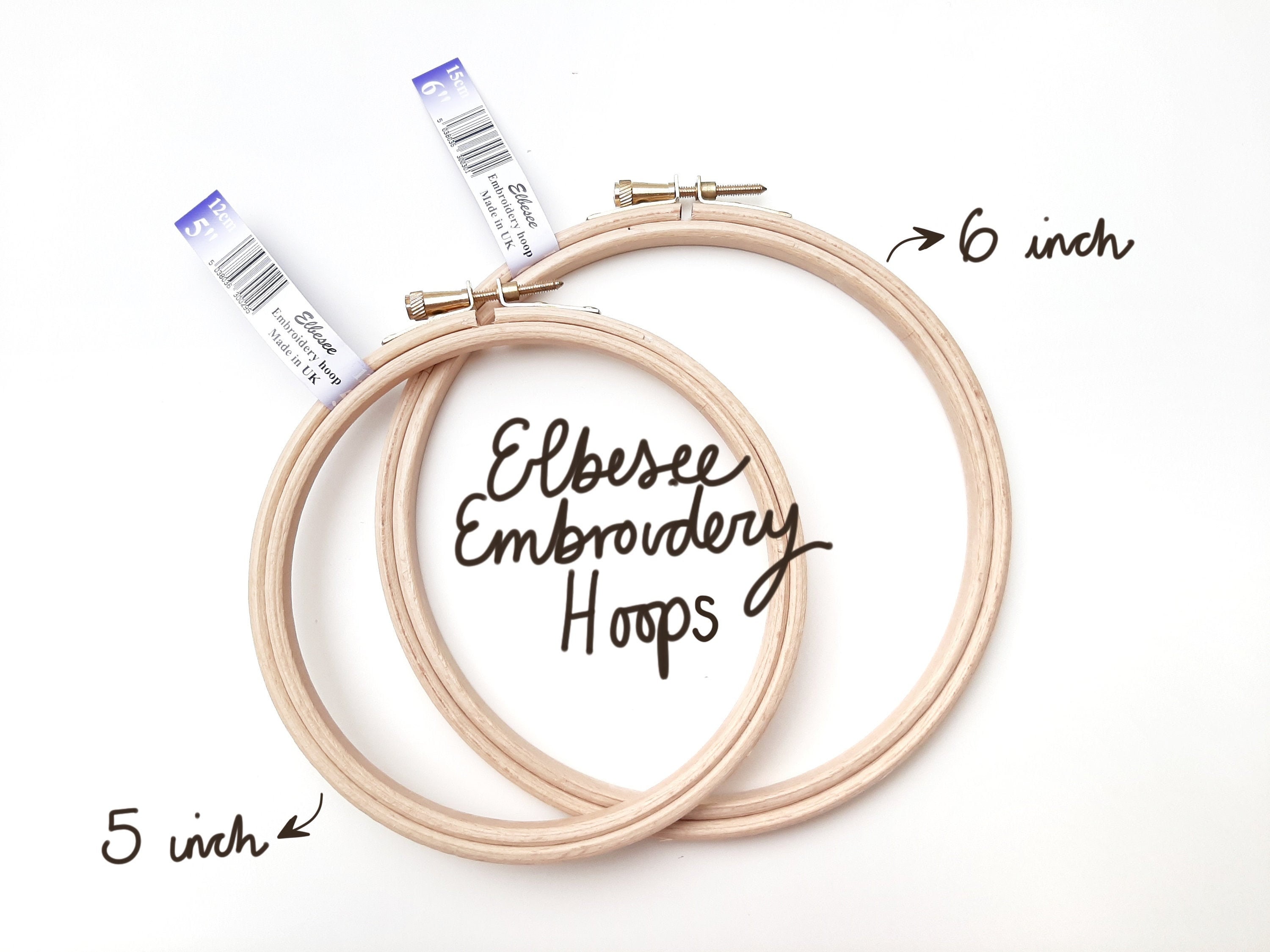 Elbesee Wooden Embroidery Hoop 12cm by Elbesee