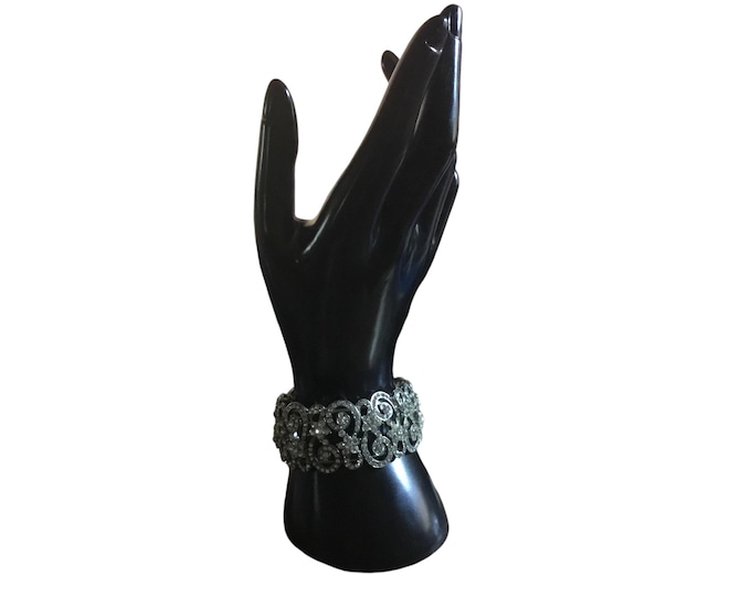Vintage Crystal Victorian Bracelet