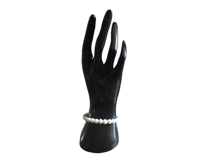 Vintage Glass Pearl Bracelet