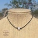 see more listings in the Leather Pearl Necklace  section