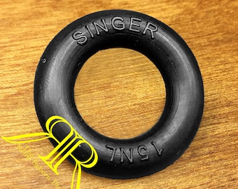 Authentic SINGER Vintage Sewing Machine Bobbin Winder O-Ring Rubber Tire Tyre