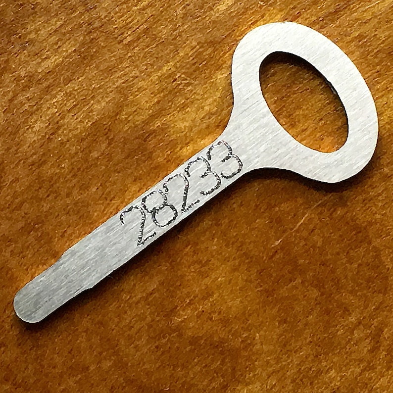 Flat Key for SINGER SIMANCO 28233 87363 Vintage Sewing Machine Etsy