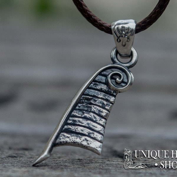 Feather Of Maat Pendant, Egyptian Feather Necklace, Silver Egyptian Amulet, Maat Feather, Silver Egypt Necklace, Egypt Power Amulet