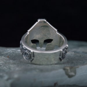 Anello Argento 925 Gladiatore Romano Handmade in Italy