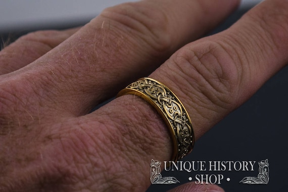 Gold viking jewelry for sale discount