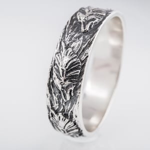 Handmade Silver Wolf Ring, Norse Fenrir Jewelry for Men, Viking Wedding Band, Unique Statement Ring, Perfect Husband Birthday Gift