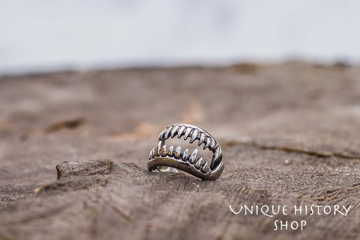 Silver Exclusive Jaws Ring, Animal Jaws Ring, Bite Ring, 925 Silver Animal Jewelry, Animal Bite Ring, Silver Beast Ring
