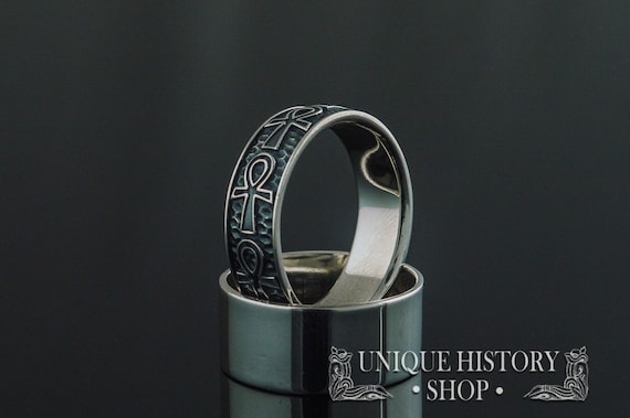 Ankh Ring Alte Agypten Ring Ring Mit Agyptischen Etsy