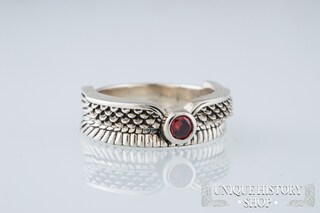 RoseJeopal Anello A Serpente Aperto Regolabile Donna, Stile Gotico Con Zirconi Cubici Rosa E Neri, In Rame Ipoallergenico