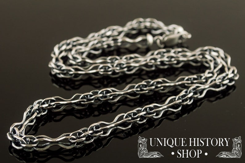 Men's Chain 925 Chain for Brutal Guys Unique Handcrafted Etsy