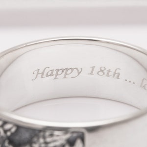 Custom ring Engraving - Please add this listing if you want engraving on the ring