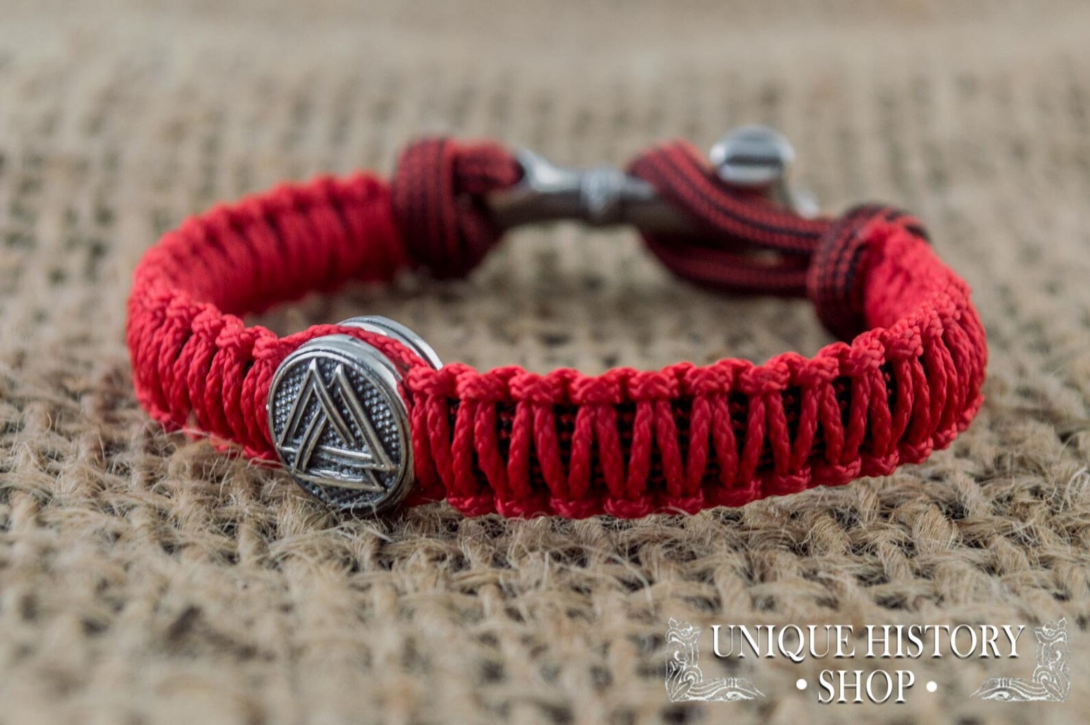 mens valknut bracelet