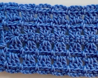 Crochet Pattern PDF Download - Easiest & Prettiest Granny Rectangle ever! + Video Tutorial US TERMS