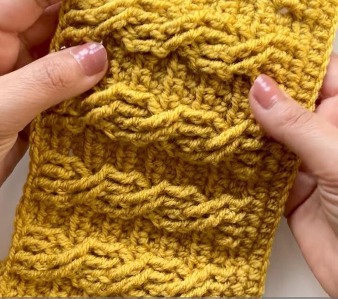Crochet Pattern PDF - Easy Cable Stitch - Blanket/throw/afghan Pattern ...