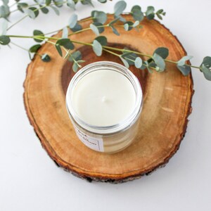 Coconut Lime Scented Soy Candle Handmade Bestie Birthday Gift for Her image 4