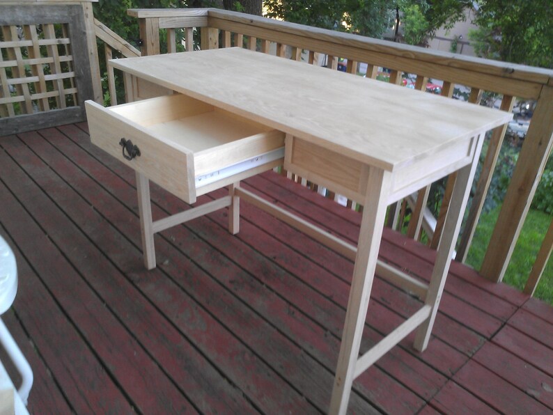 Craftsman Oak Desk - Etsy
