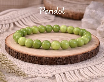 Peridot Bracelet | LET GO of the PAST | Jealousy | Embrace Destiny | Protective Bracelet | Healing Bracelet | Boho Crystal Healing Jewellery