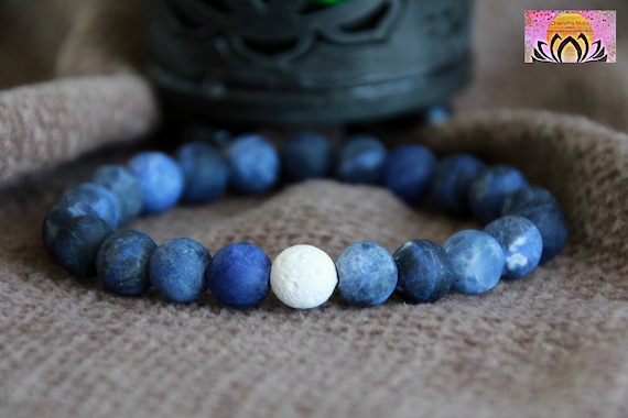 Positivity Crystal Beaded Bracelet - Aromatherapy Bracelet – Stosa Design