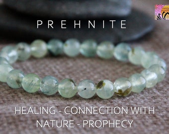 Prehnite & Epidote Stretchy Bracelets Prehnite & Epidote Stretchy Bracelets