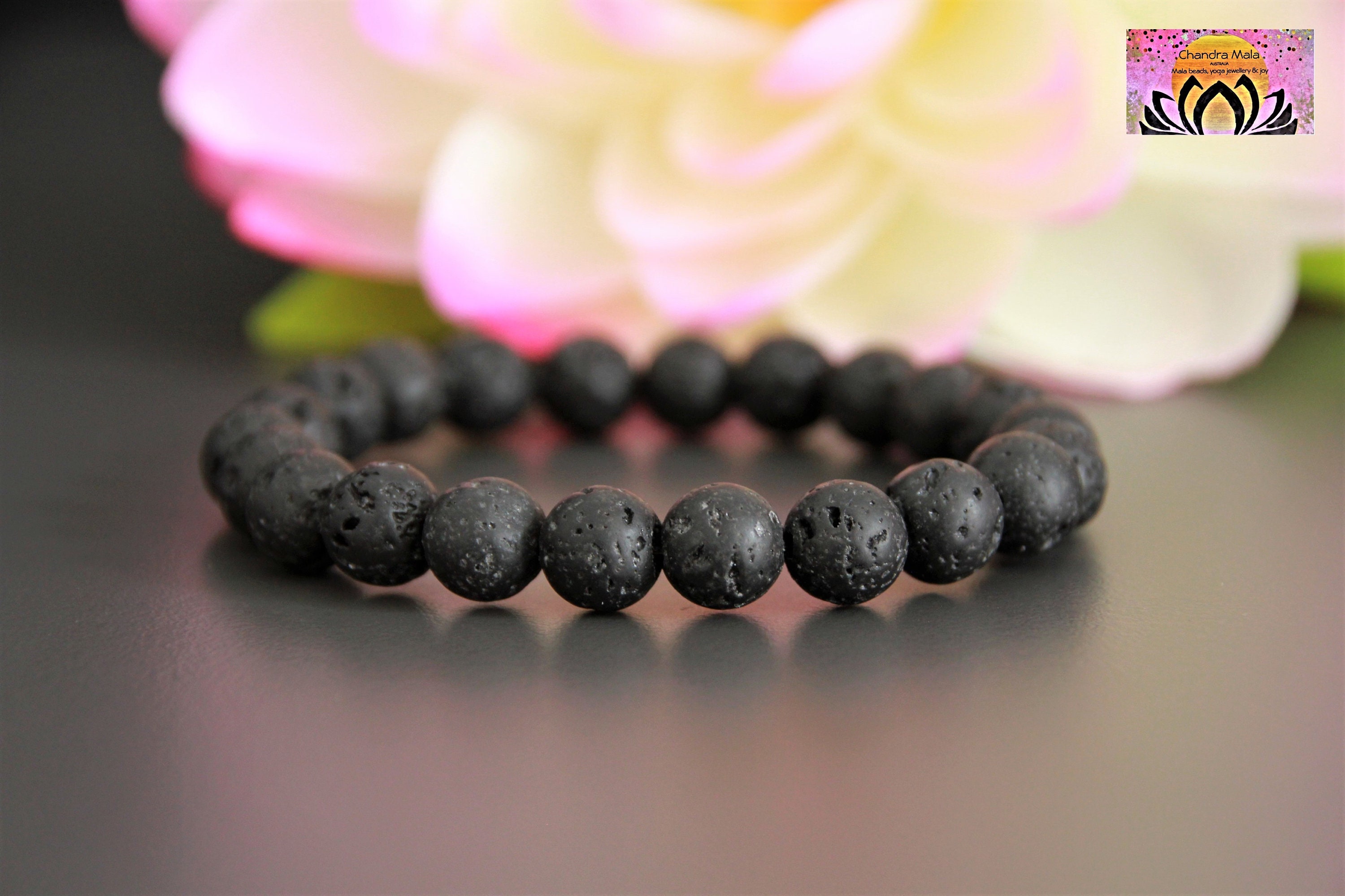 4 Sizes Natural Black Lava Beads EU, 4 6 8 10mmgrade A Lava Rock Stone,  High Quality Black Mala Beads, Essential Oil Beads 
