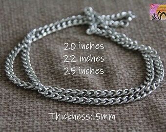 STONE PENDANTS + CHAINS