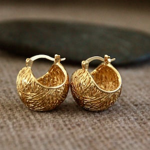 Basket earrings design outlet