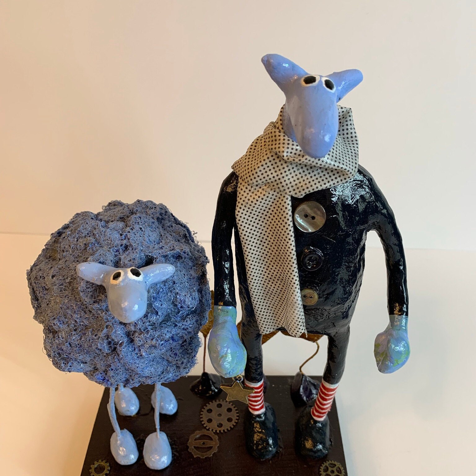 Loup Bleu et Mouton Ciel