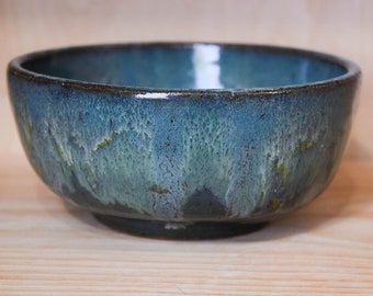 Blue and Green Ceramic Bowl