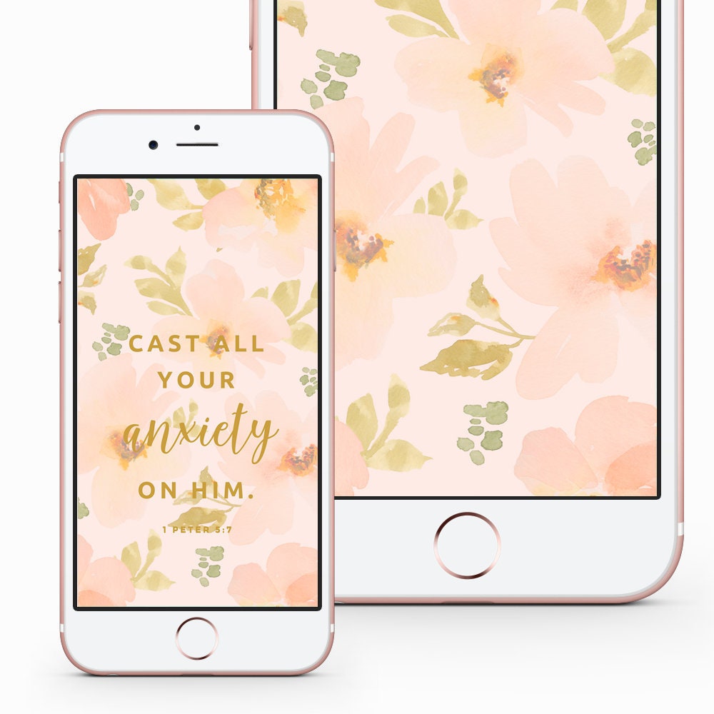 Phone Lock Screen and Home Screen Wallpaper 1 Peter 5:7 - Etsy Phone Lock Screen and Home Screen Wallpaper 1 Peter 5:7 - Etsy