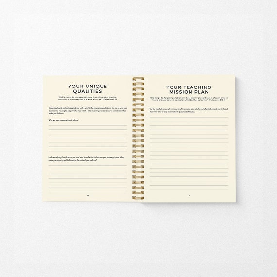 Faithful Teacher Devotional Christian Devotional 85x11 Printable Pdf Lemon Us Letter Size - 